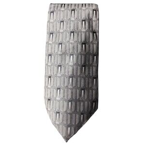 Silk Tie Brown Gray Check NWT‎ Prom Wedding Homecoming Formal Burma Bibas